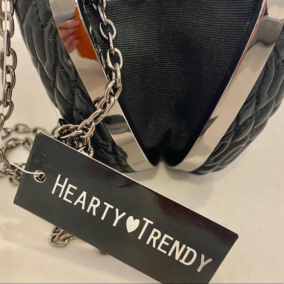 Party Handbag Crossbody Purse Chain Bag with clear Rhinestone - Picture 5 of 9